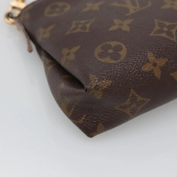 LOUIS VUITTON Monogram Pallas Clutch Shoulder Bag M44037 LV Auth 138614 - Picture 3 of 16